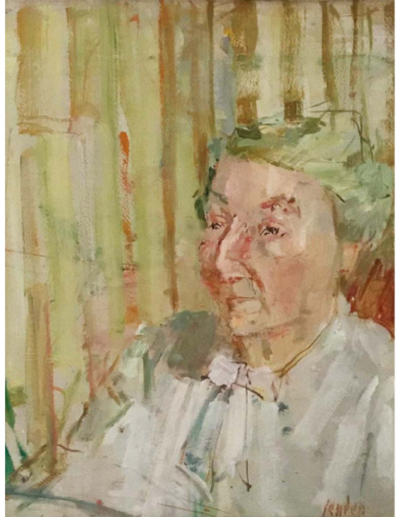 Porträt Hedy Hahnloser, 1951