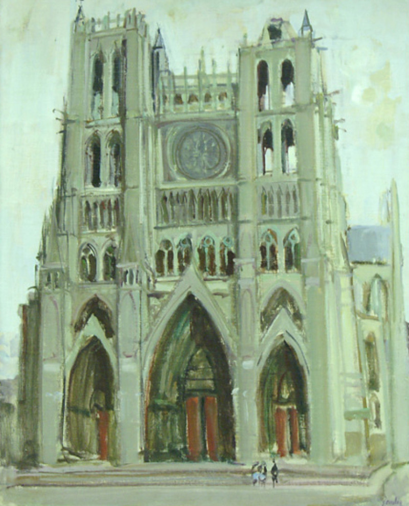 Kathedrale von Amiens, ca 1952