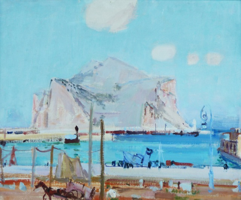 Il monte Pelegrino, 1951