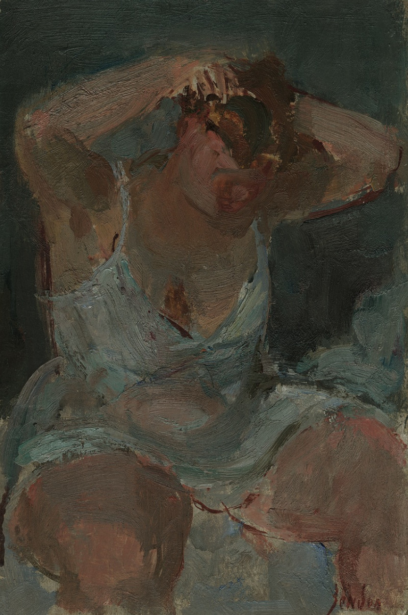 La toilette du matin, ca 1945