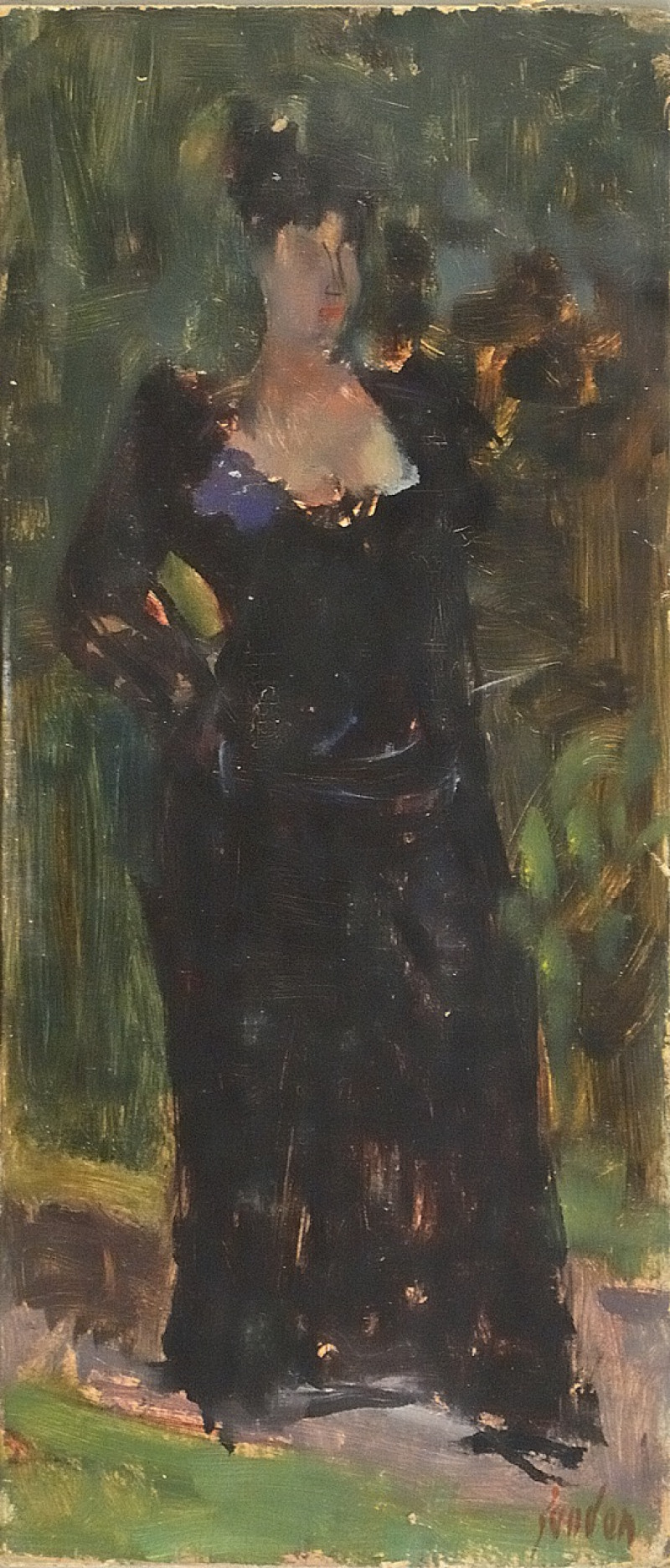 Promenade au bois, Paris vor 1950 (?)