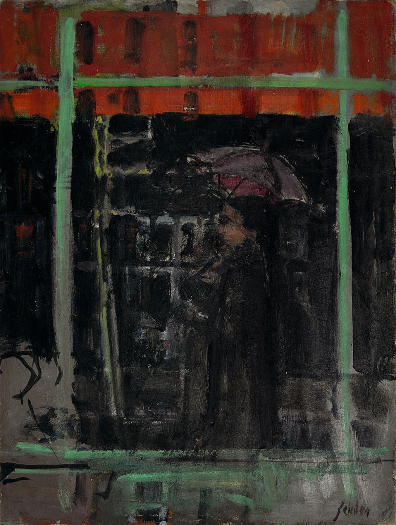 Le parapluie, Paris, 1950/55