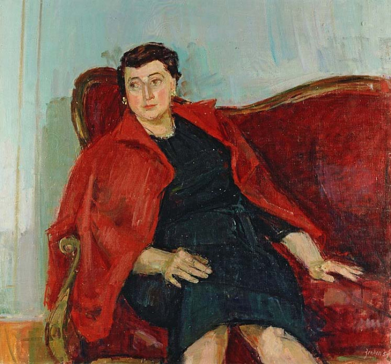 Bildnis Idelette Bäschlin, 1951