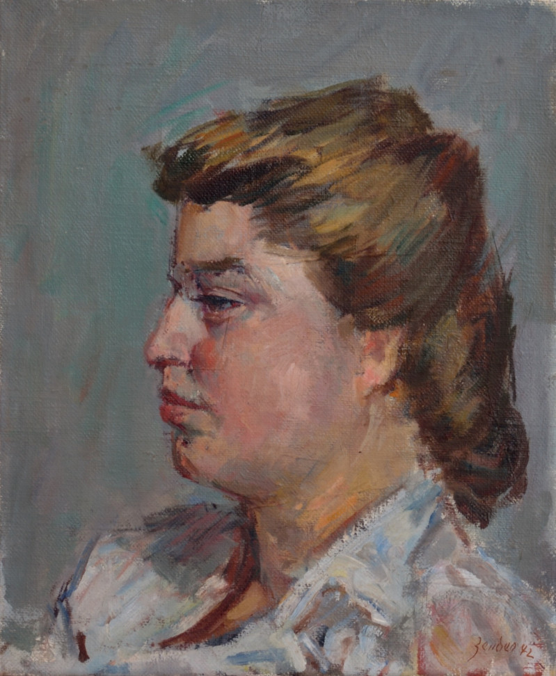 Tète de jeune fille, 1942