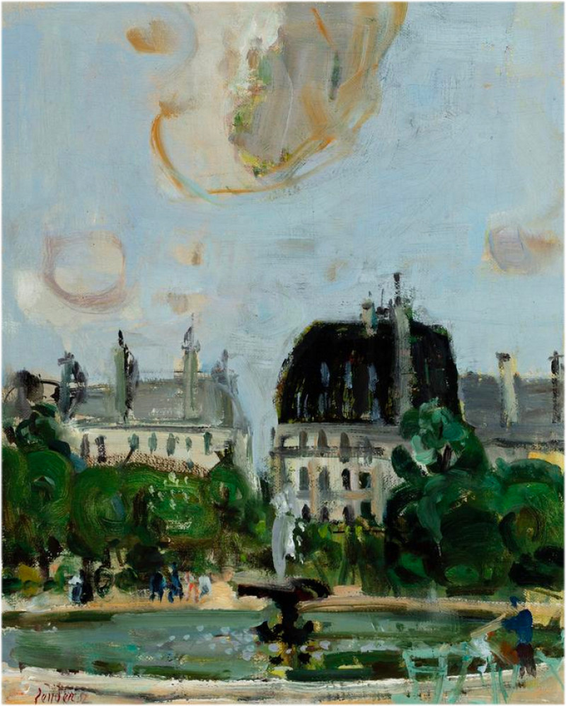 Jardin des Tuilleries, 1952