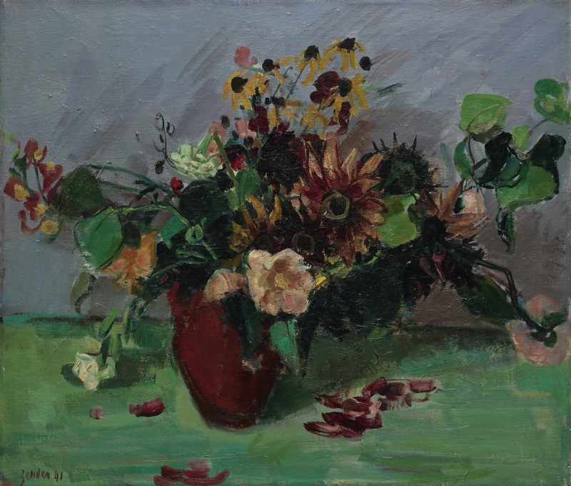 Les dernières fleurs du jardin, Winterthur 1941