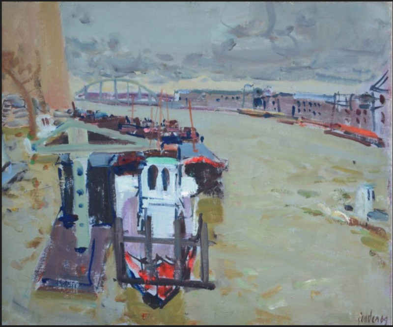 Seinelandschaft, 1969