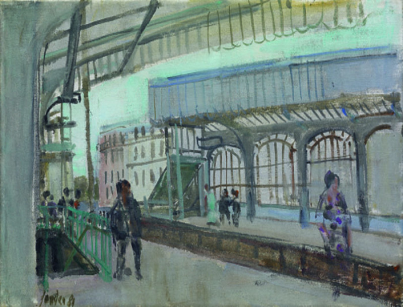 Station de métro, 1981