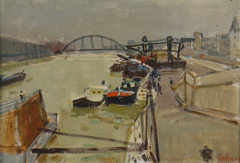 Hochwasser an der Seine, 1969