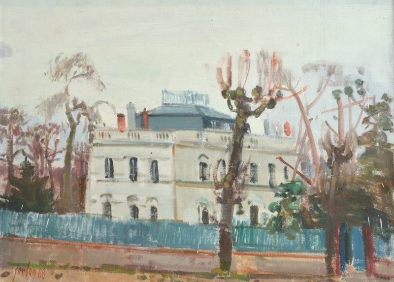 La maison blanche (Paris banlieue), 1968