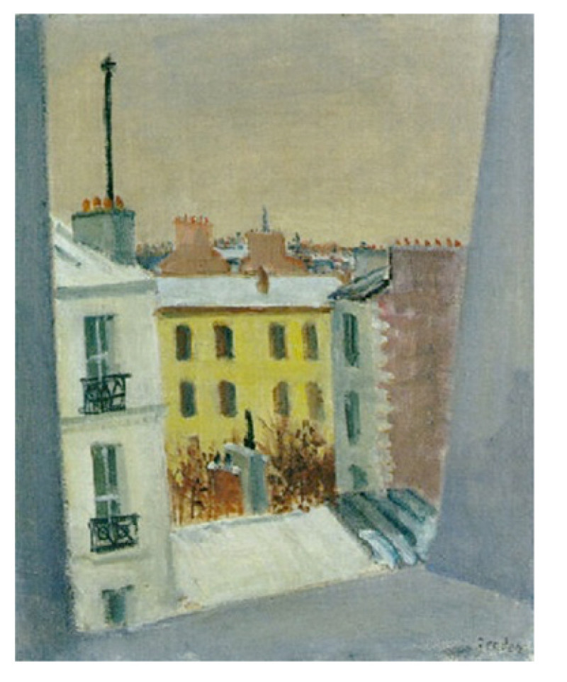 Blick aus dem Atelier