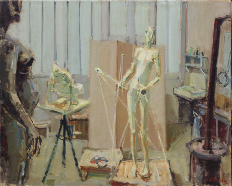 L'atelier de Germaine Richier II, 1949