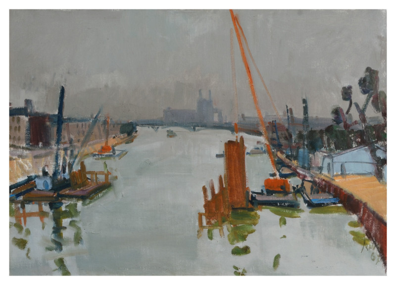 Construction d'un pont, 1967