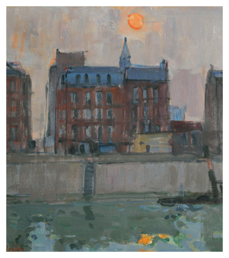 Sonnenuntergang am Wasser