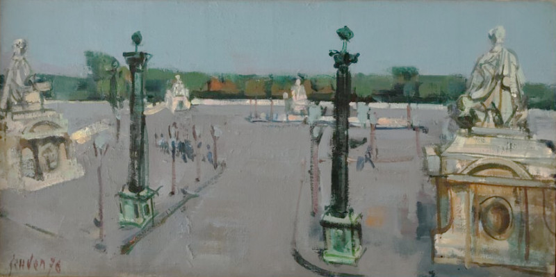 Place de la Concorde, 1976.