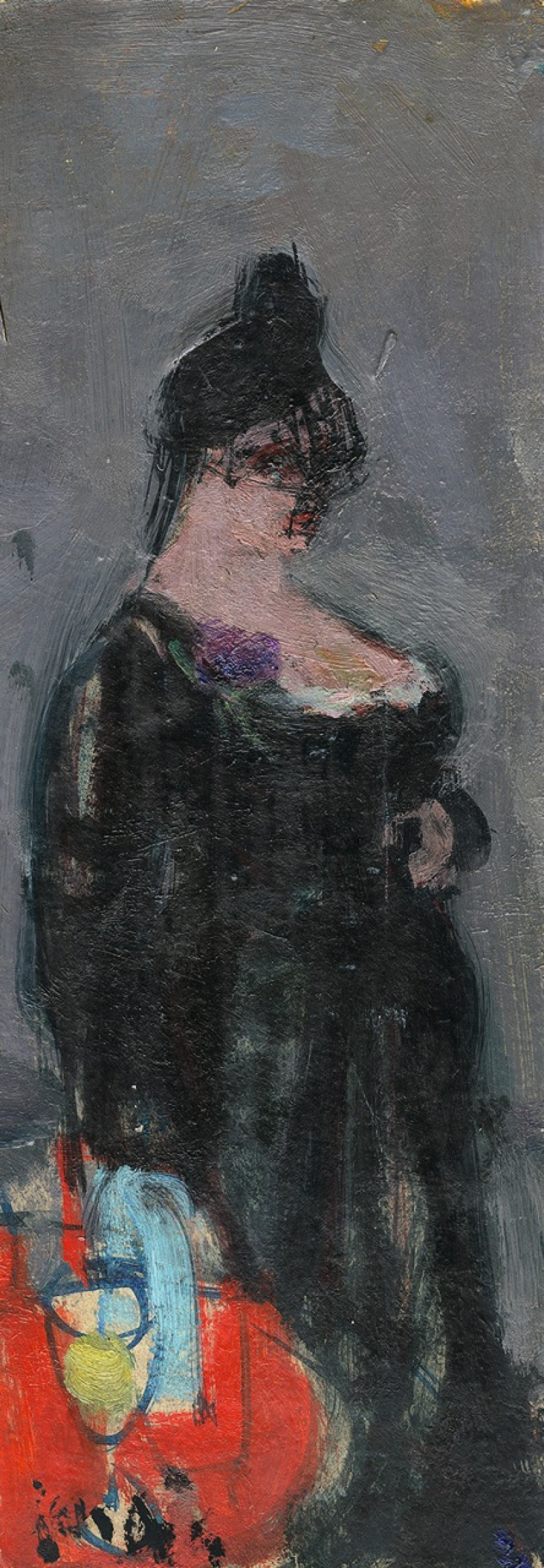 La promeneuse, Frauenporträt