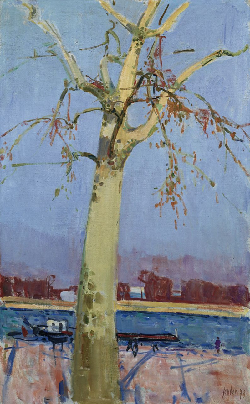 Le grand platane, 1973