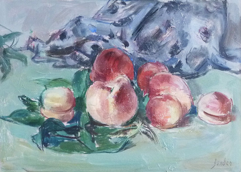 Stillleben mit Pfirsichen, 1942