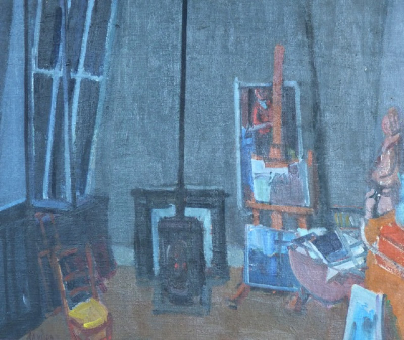 Blaues Atelier, Paris, 1945