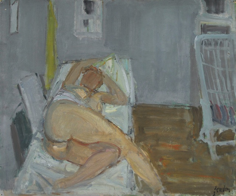 Liegender Akt, "le réveil II"