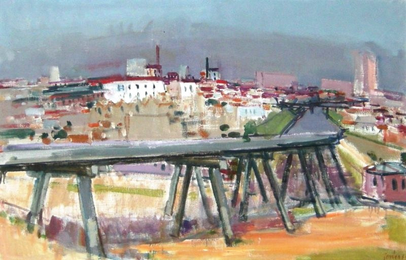 Le pont provisoir, 1965