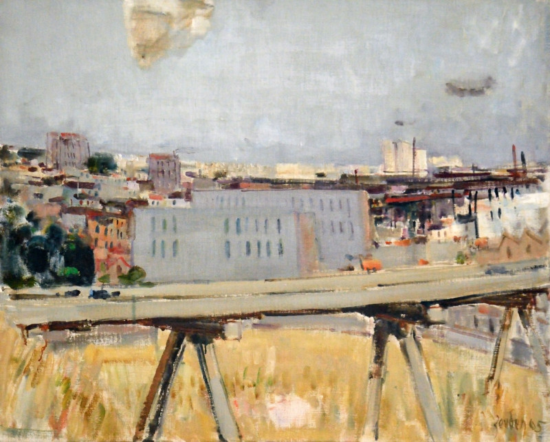 Le pont provisoire III, 1965