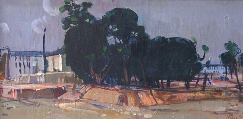 Pariser Stadtlandschaft