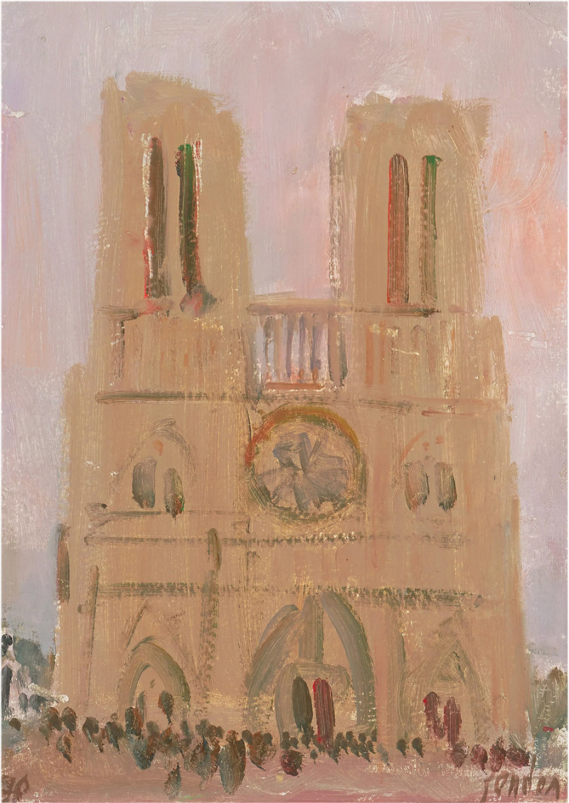 Notre Dame, Paris, 1978