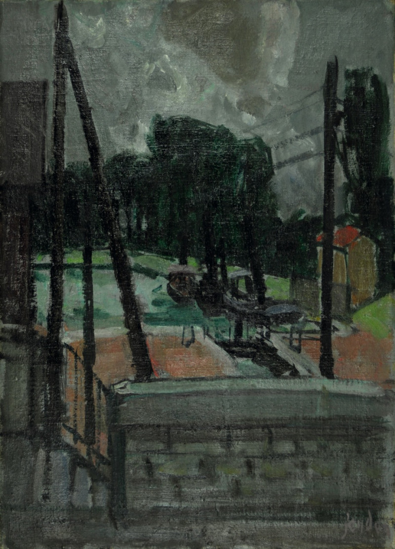 Paris Charenton, Les remorqueurs (Kanallandschaft mit Schlepper)