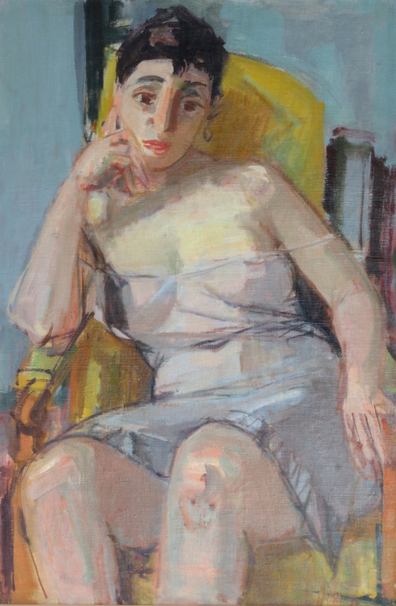Sitzende Dame, 1954