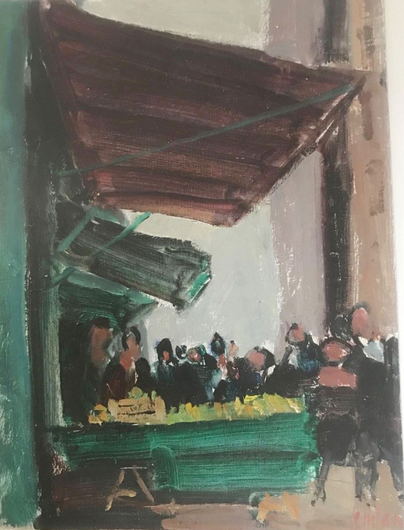 Strassenszene in Paris