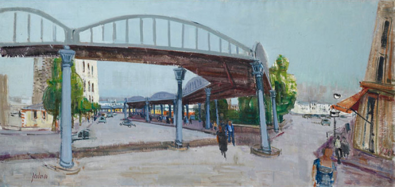 Métro National-Dauphine, 1980