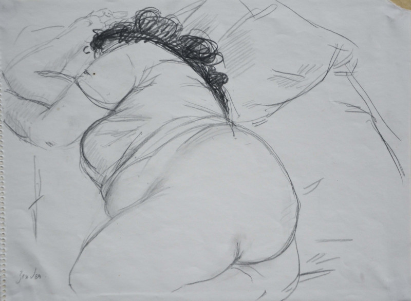 Liegender weiblicher Akt