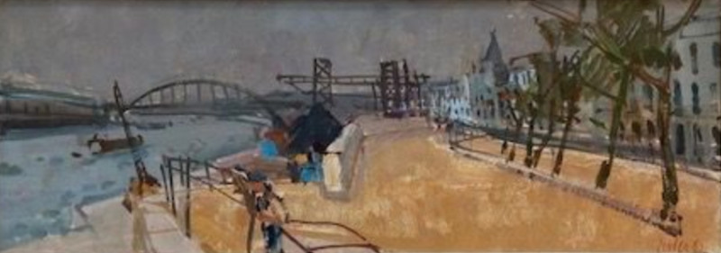 Seine bei Paris, 1962.