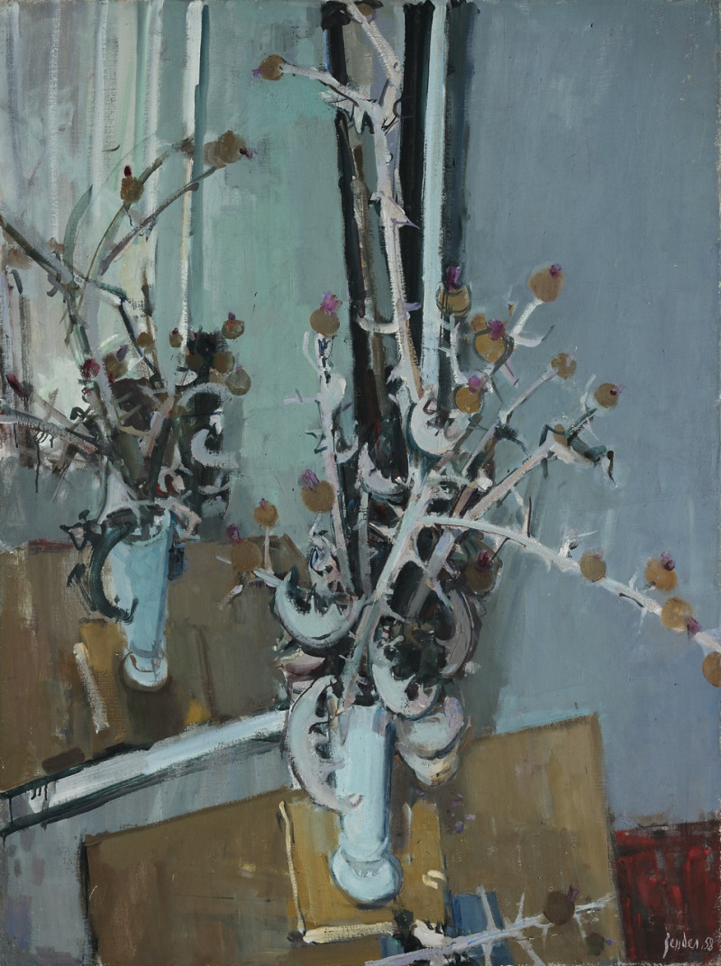 Disteln im Spiegel, 1958