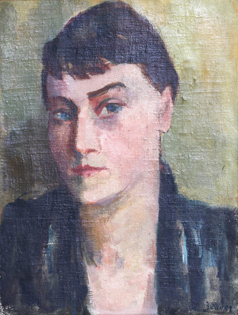 Porträt der Frau des Künstlers, 1935