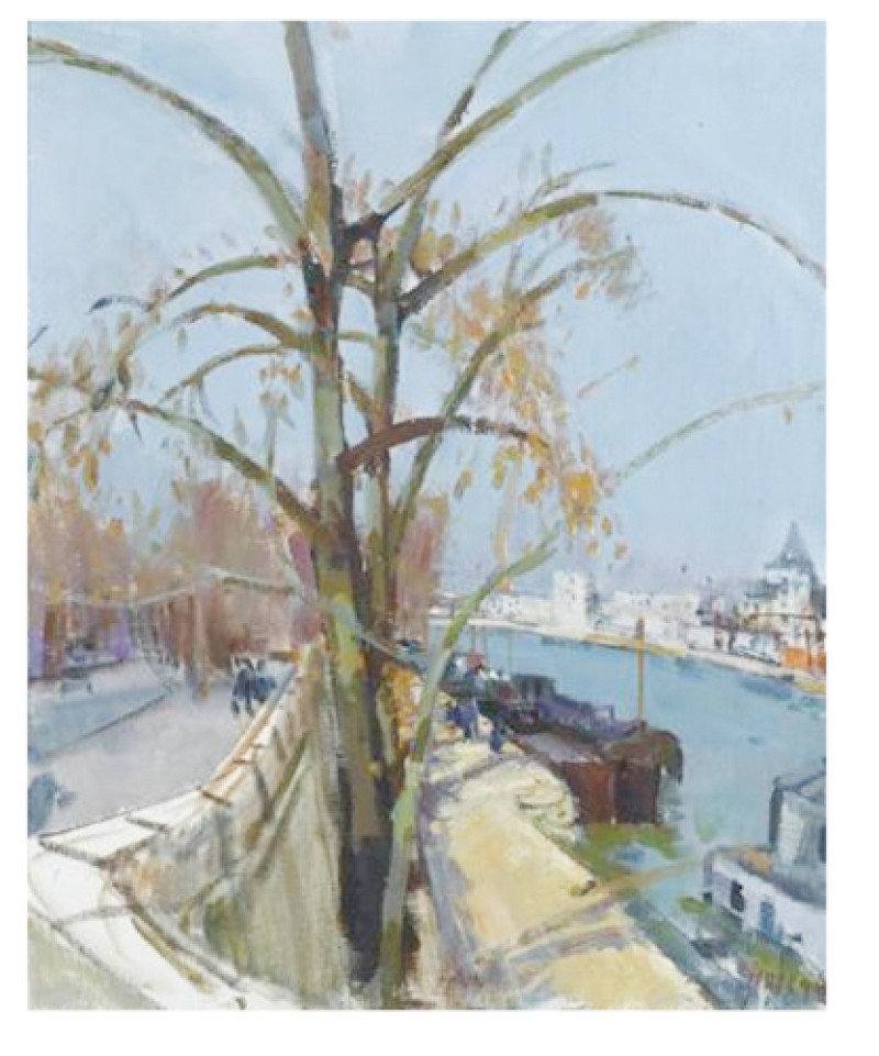 Flussuferpromenade, 1968