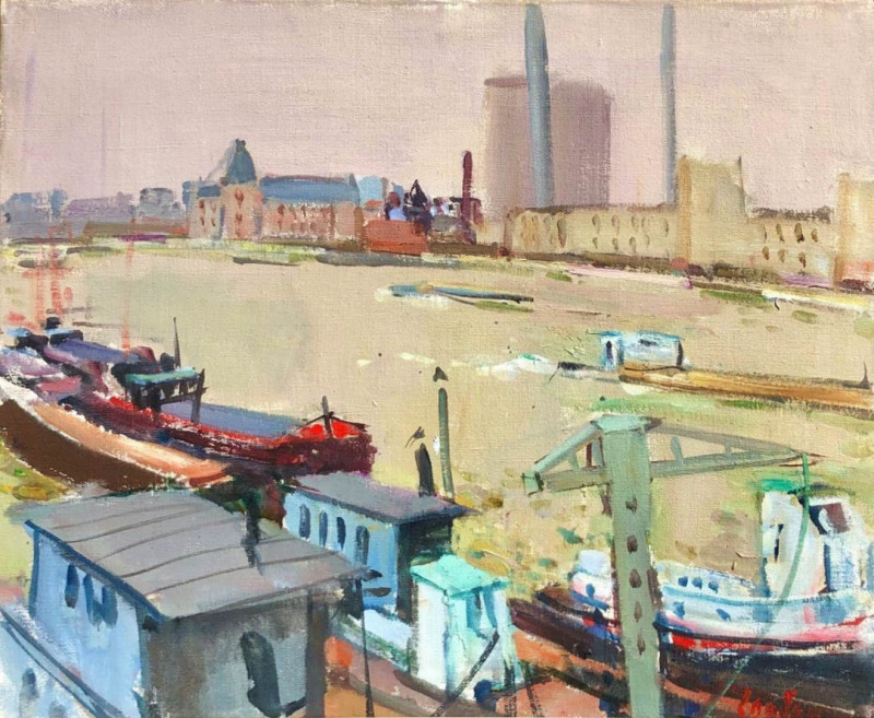 Blick von Pont de Bercy