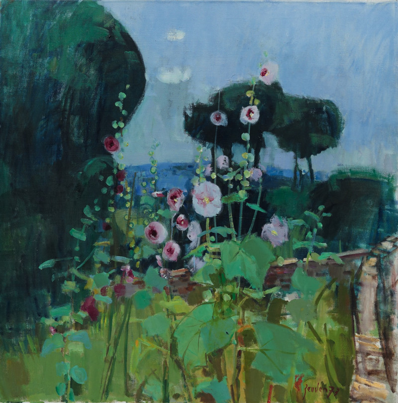 Malven in Mitheuil, 1977