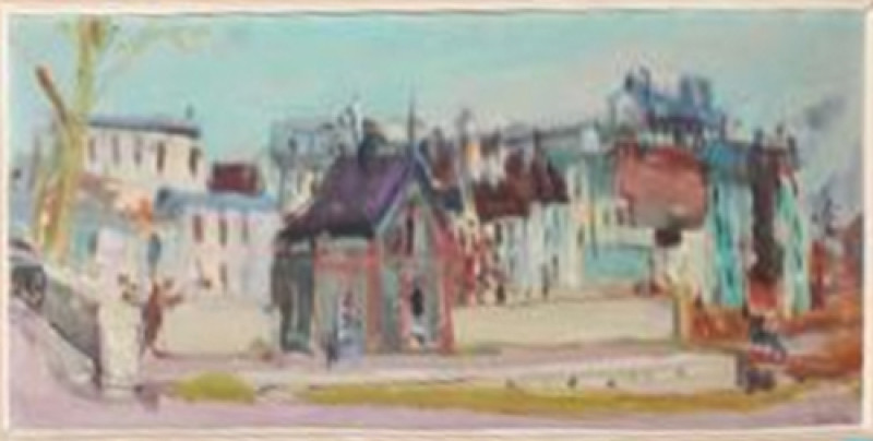 Häusergruppe in Paris