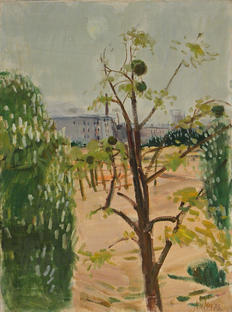 Le parc de la Porte d'Italie, 1976