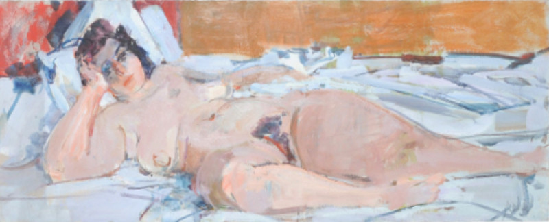 Liegender, weiblicher Akt