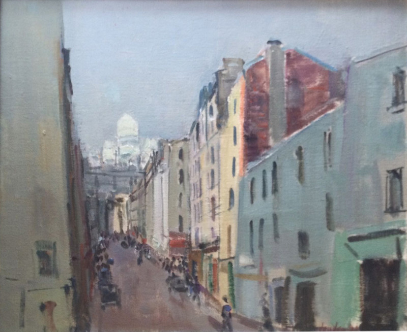 Rue de Chartres mit Sacré-Coeur, 1977
