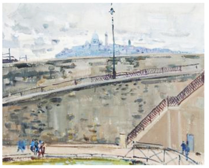 Montmartre, Paris, 1964.