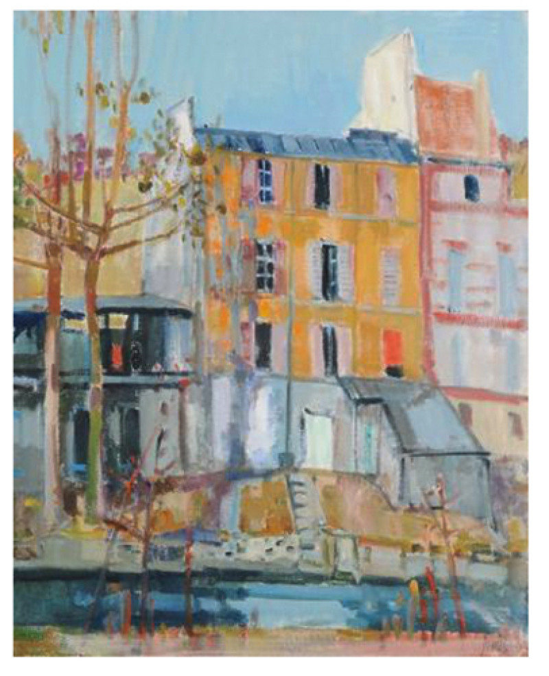 Häuser am Wasser, 1963