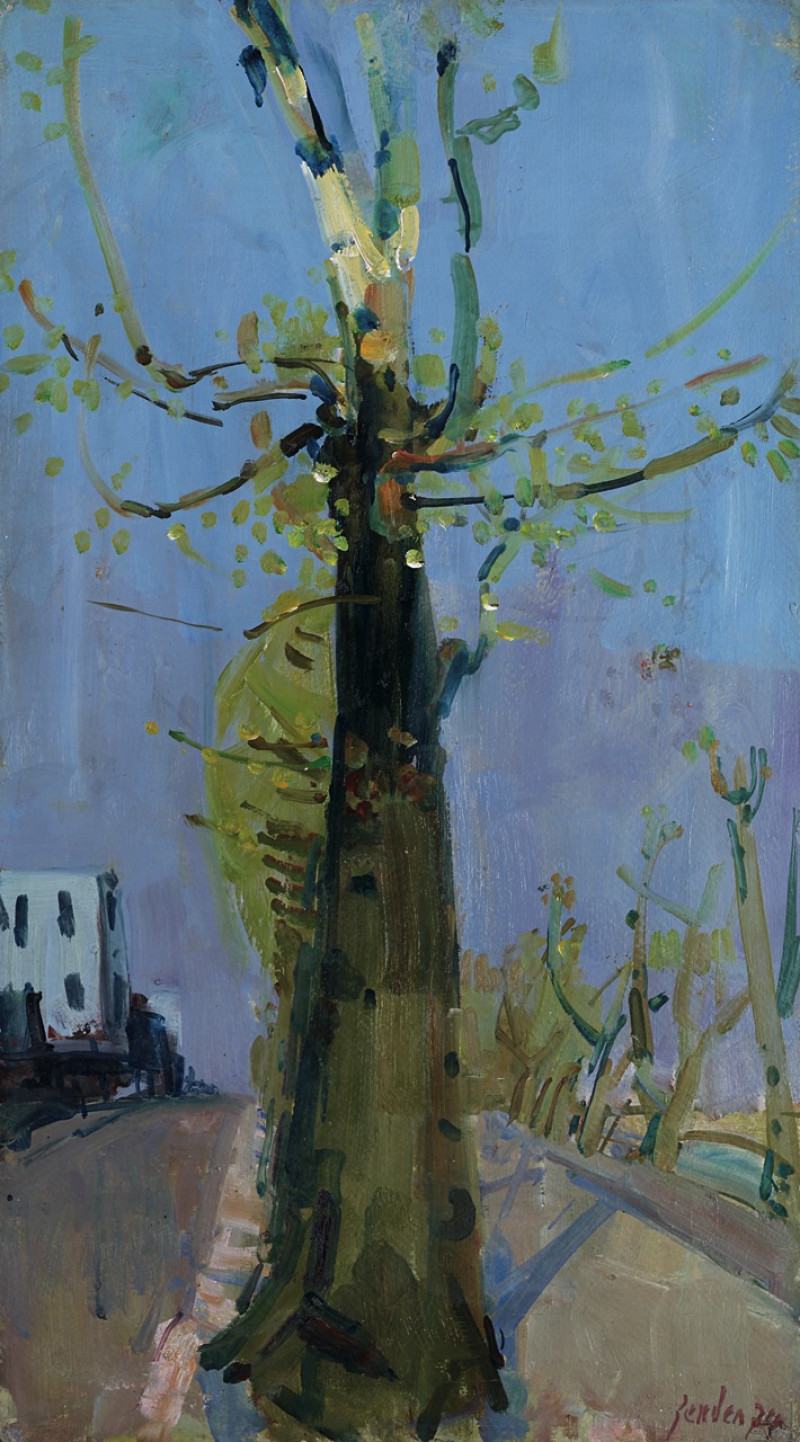 Le grand platane, 1974