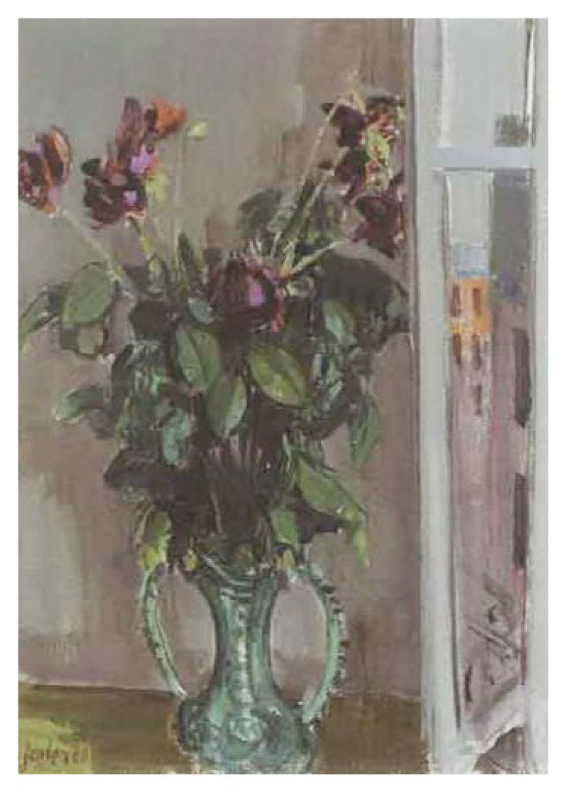 Stillleben mit Rosen, 1968