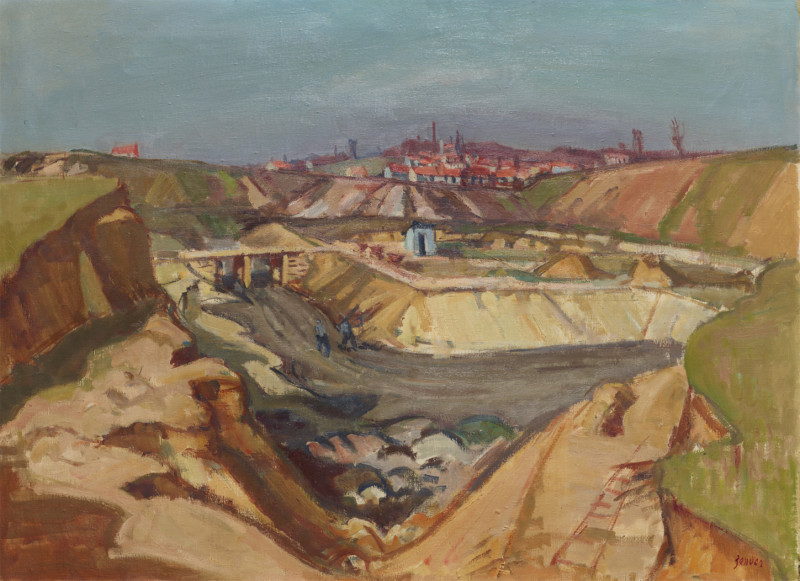 Les carrières de Villejuif, um 1936