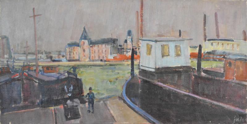 Les vieux chalands (Lastkähne), ca