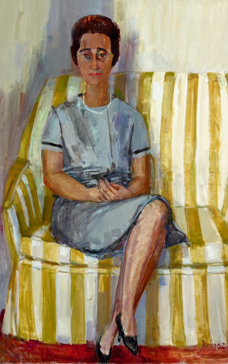Damenporträt (Frau Binswanger), 1962